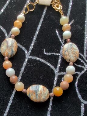 Crazy Lace Agate Bracelet